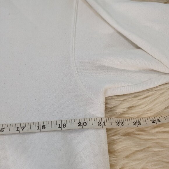 Hanes Vintage White Hellfire & the Dalmatians Crew Neck Sweatshirt Size L - Picture 7 of 8